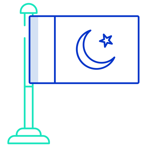 Pakistan Icongeek26 Outline Colour Icon