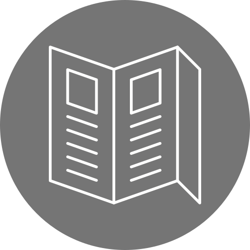 brochure Icône gratuit