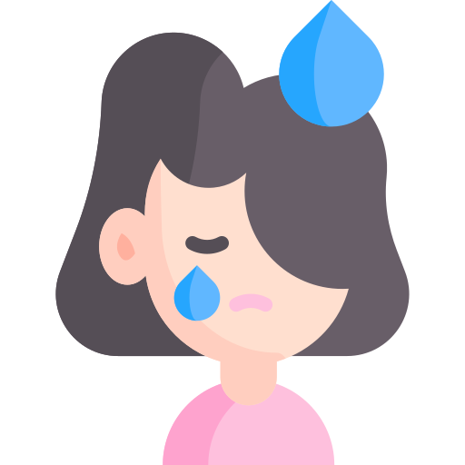 Sad Special Flat icon