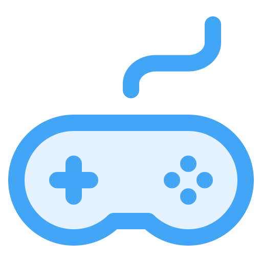 Gamepad Generic Blue Icon