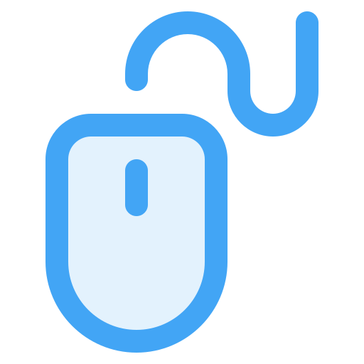 Mouse Generic Blue icon