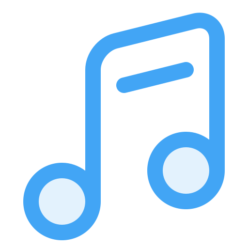 Music Generic Blue icon