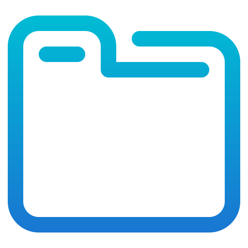 Folder Generic Gradient icon