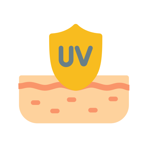 protección uv icono gratis