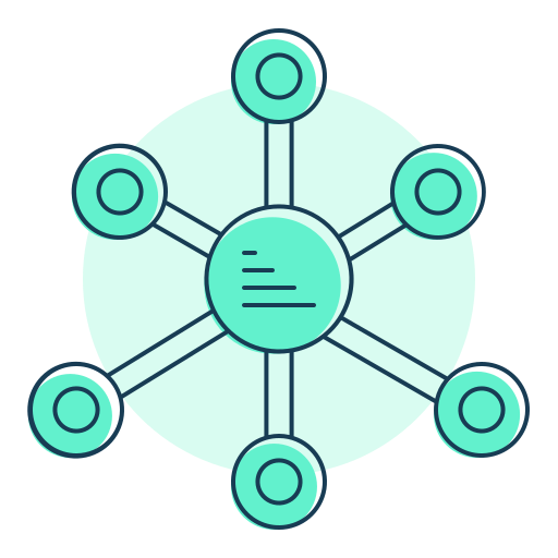 organización icono gratis