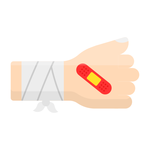 Bandaged Generic Flat icon