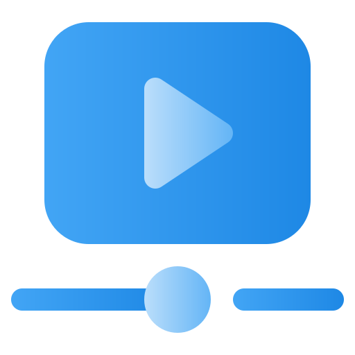 reproductor de video icono gratis