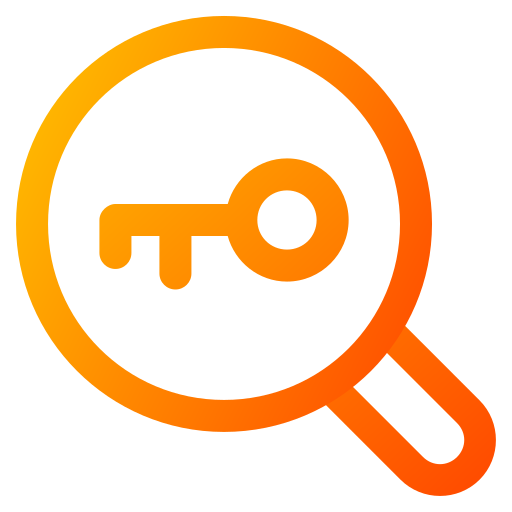 palabra clave icono gratis