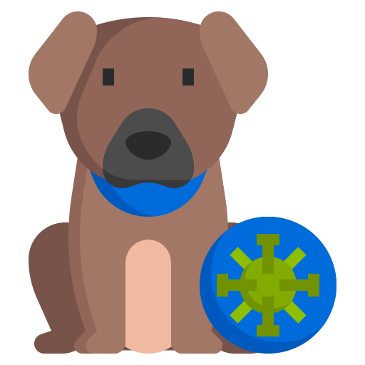 perro icono gratis