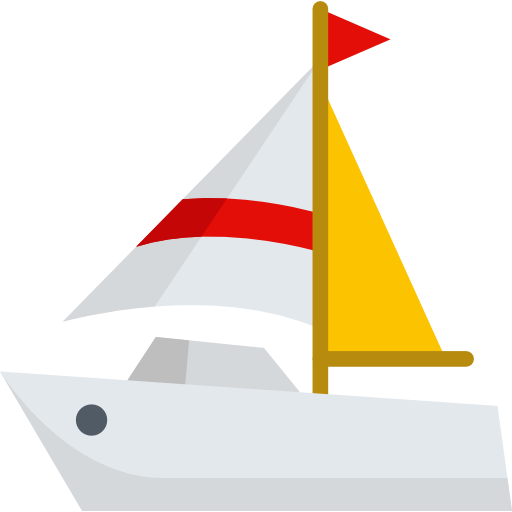 Sailboat Special Flat icon