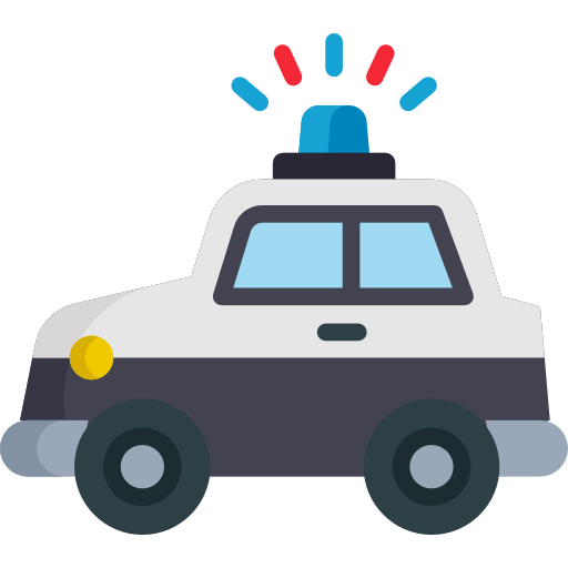 Police car - Free transport icons