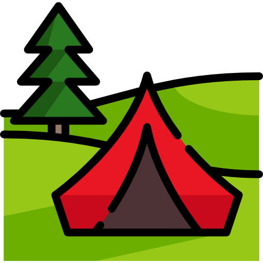 Camping Special Lineal color icon