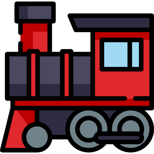 Train Special Lineal color icon