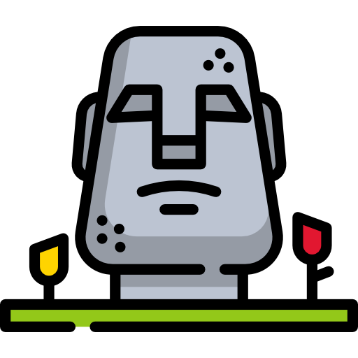 Moai - Free monuments icons