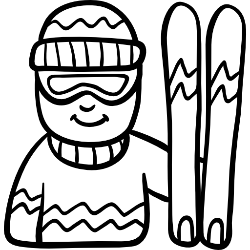 Snowboard free icon