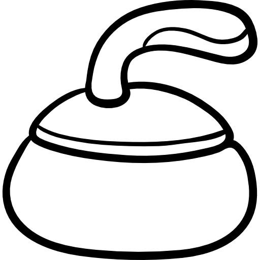 Curling free icon