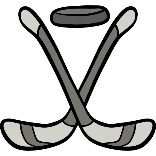 hockey sobre hielo icono gratis