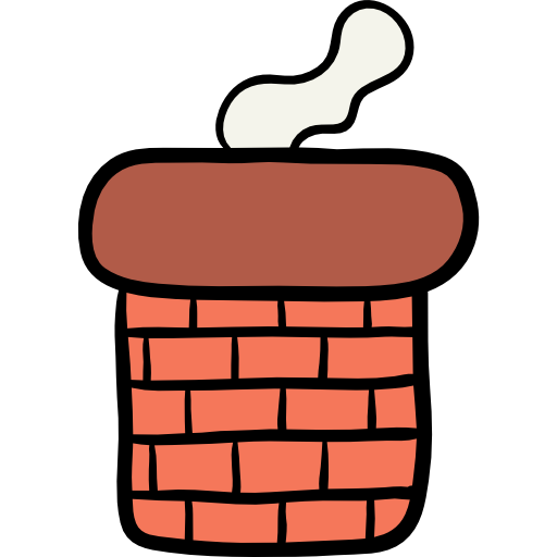 chimenea icono gratis