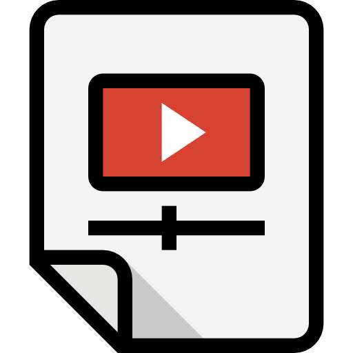 archivo de vídeo icono gratis