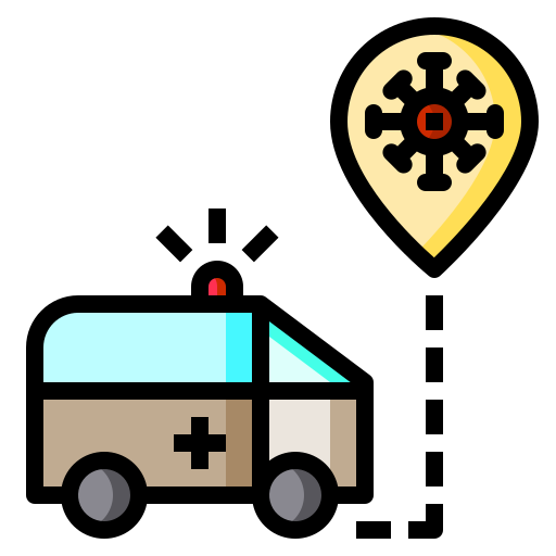 Ambulance free icon
