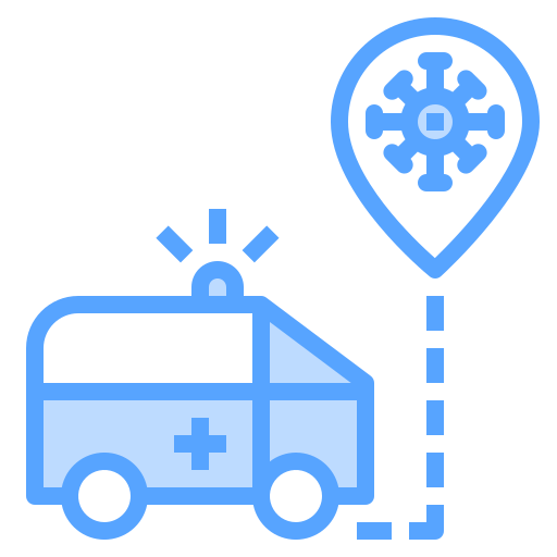 Ambulance free icon