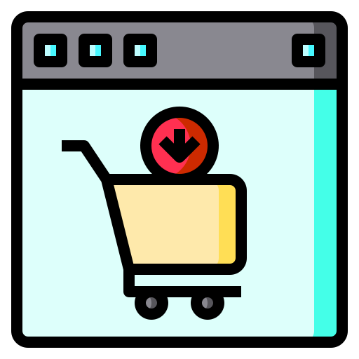 online einkaufen kostenlos Icon