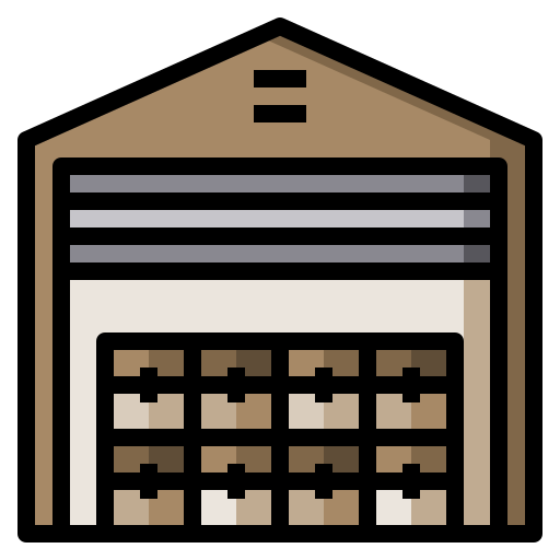 Warehouse free icon Warehouse free icon