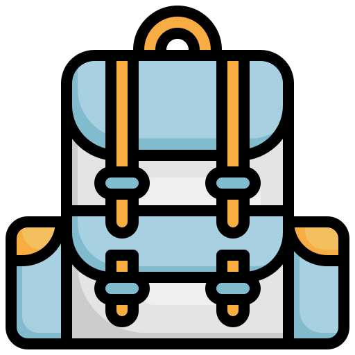 Backpack free icon