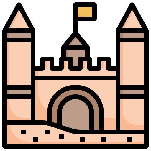 castillo icono gratis