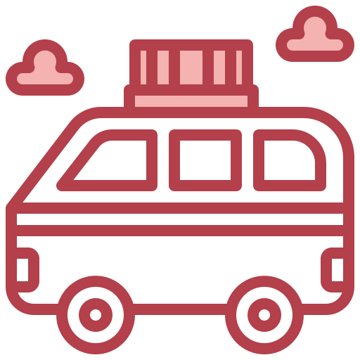 autocaravana icono gratis