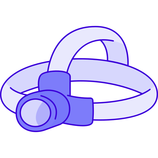 Headlamp Generic Outline Color Icon