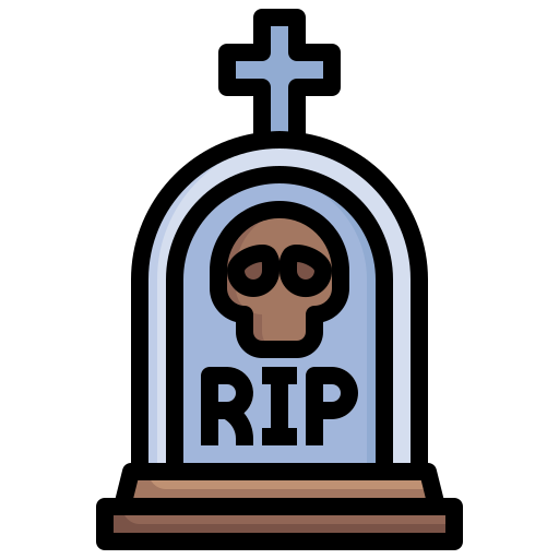 Rip Skull Stop Tomb Icon PNG Transparent Background, Free Download #4464 -  FreeIconsPNG