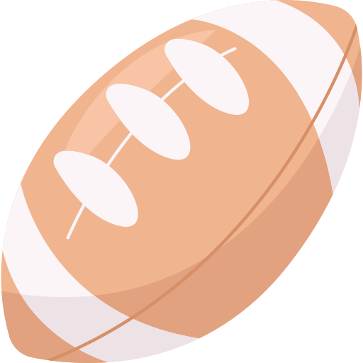 ballon de rugby Icône gratuit