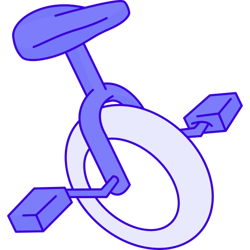 Unicycle free icon