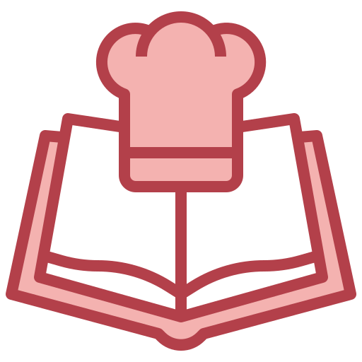 libro de cocina icono gratis