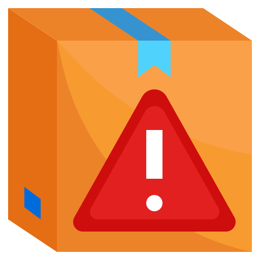 Warning Surang Flat Icon