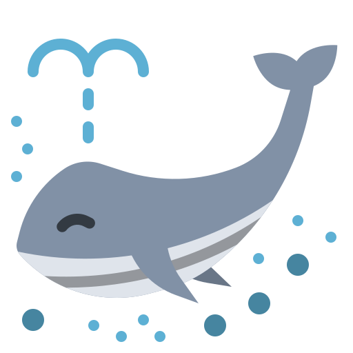 Whale free icon
