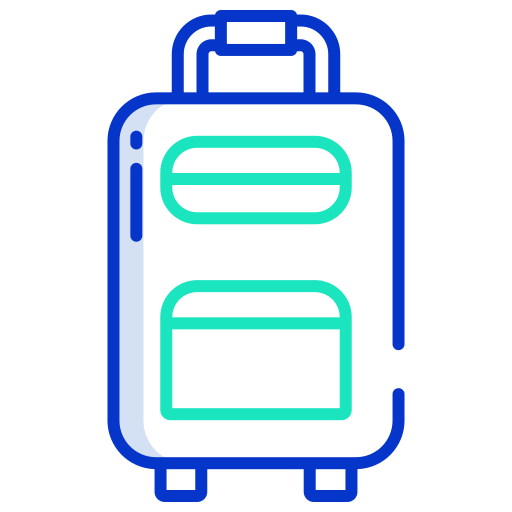 Luggage Icongeek26 Outline Colour icon