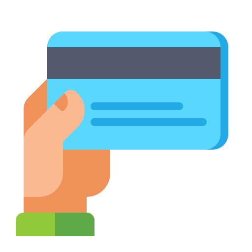 Credit card Flaticons Flat icon