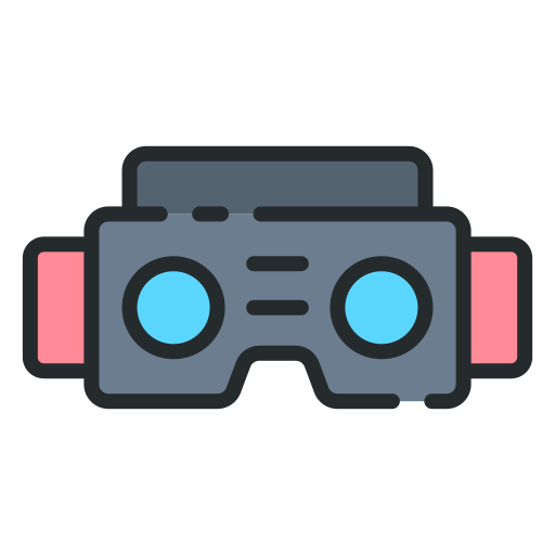 gafas de realidad virtual icono gratis