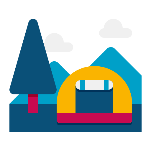 acampamento grátis ícone