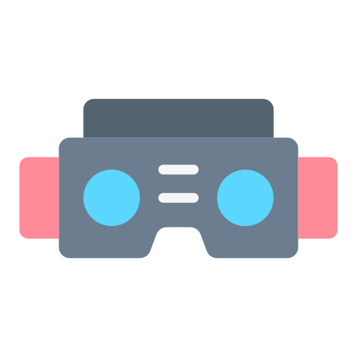 gafas de realidad virtual icono gratis