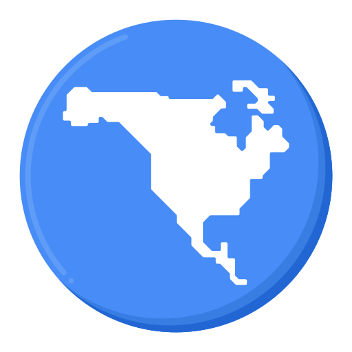 norteamérica icono gratis