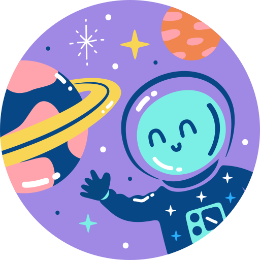 astronauta gratis sticker