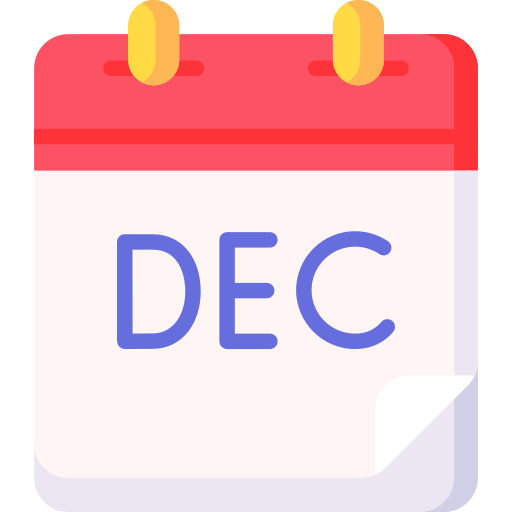 diciembre icono gratis