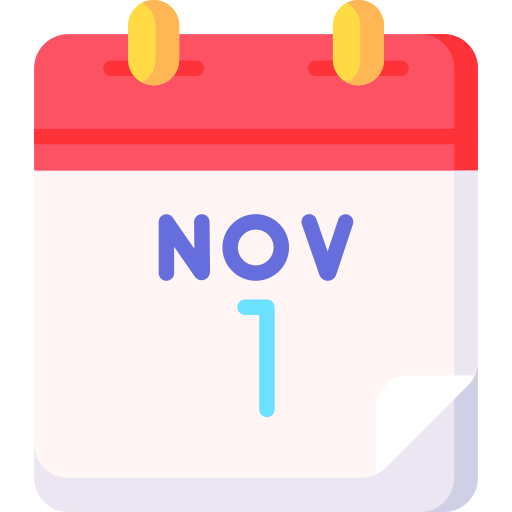 noviembre icono gratis