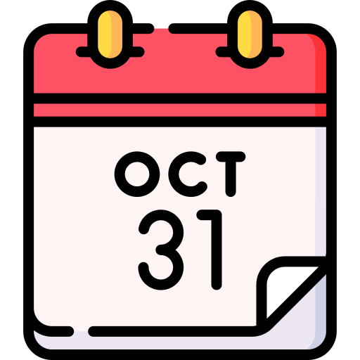 octubre icono gratis