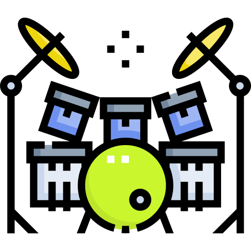 Drum set free icon