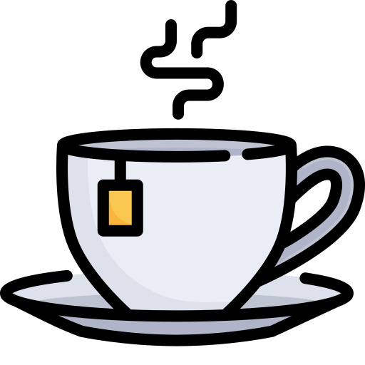 Teacup, tea line art illustration over a transparent background, PNG image  Stock Illustration | Adobe Stock