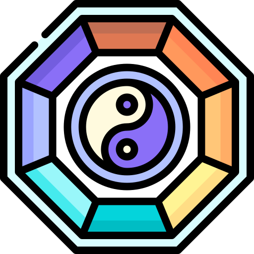 Feng shui Special Lineal color icon